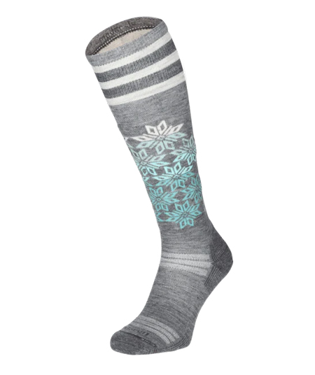 Skisocken mit Kompression von Sockwell in der Farbe grau